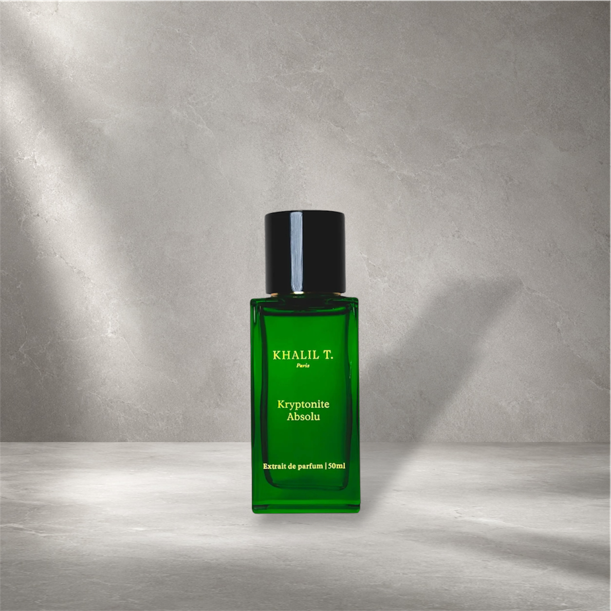 Flacon 50ml de Kryptonite Absolu par Khalil t, parfum orientale vanillée