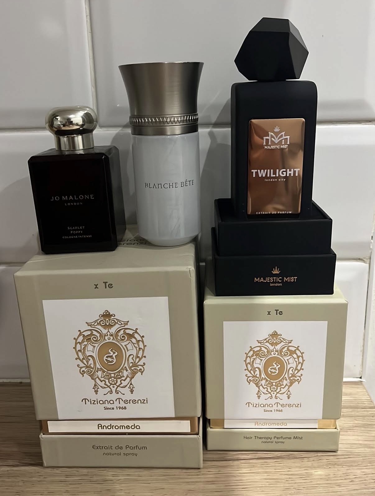Sélection de parfums de niche achetés chez SMELLGOOD4ALL
