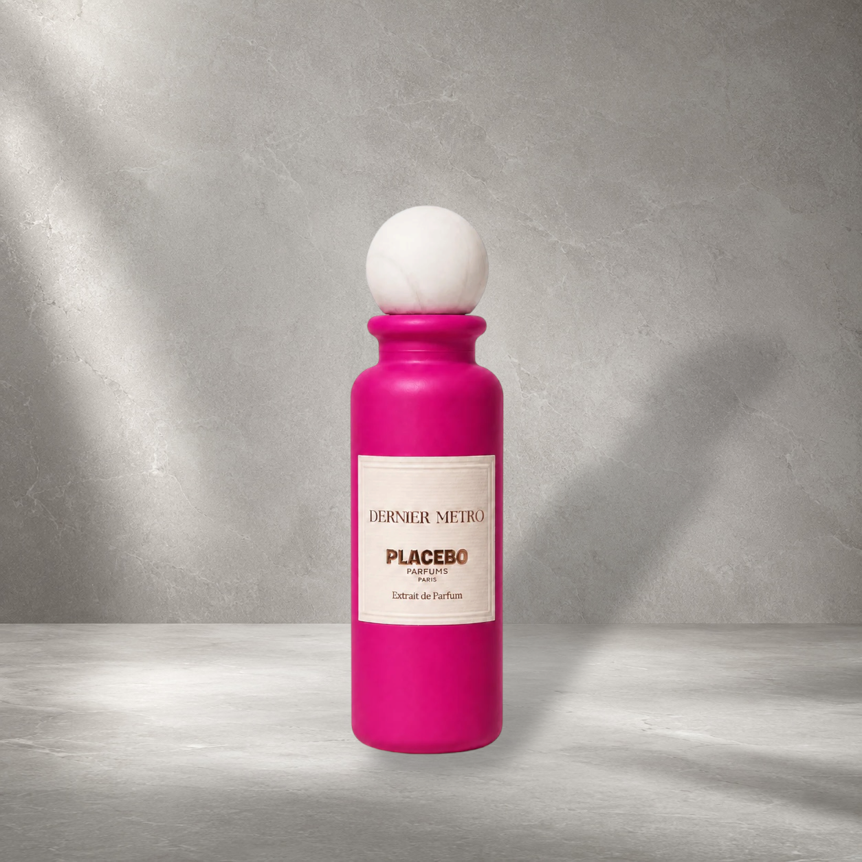 Flacon 80ml de Dernier Metro par Placebo, parfum fruitée-florale