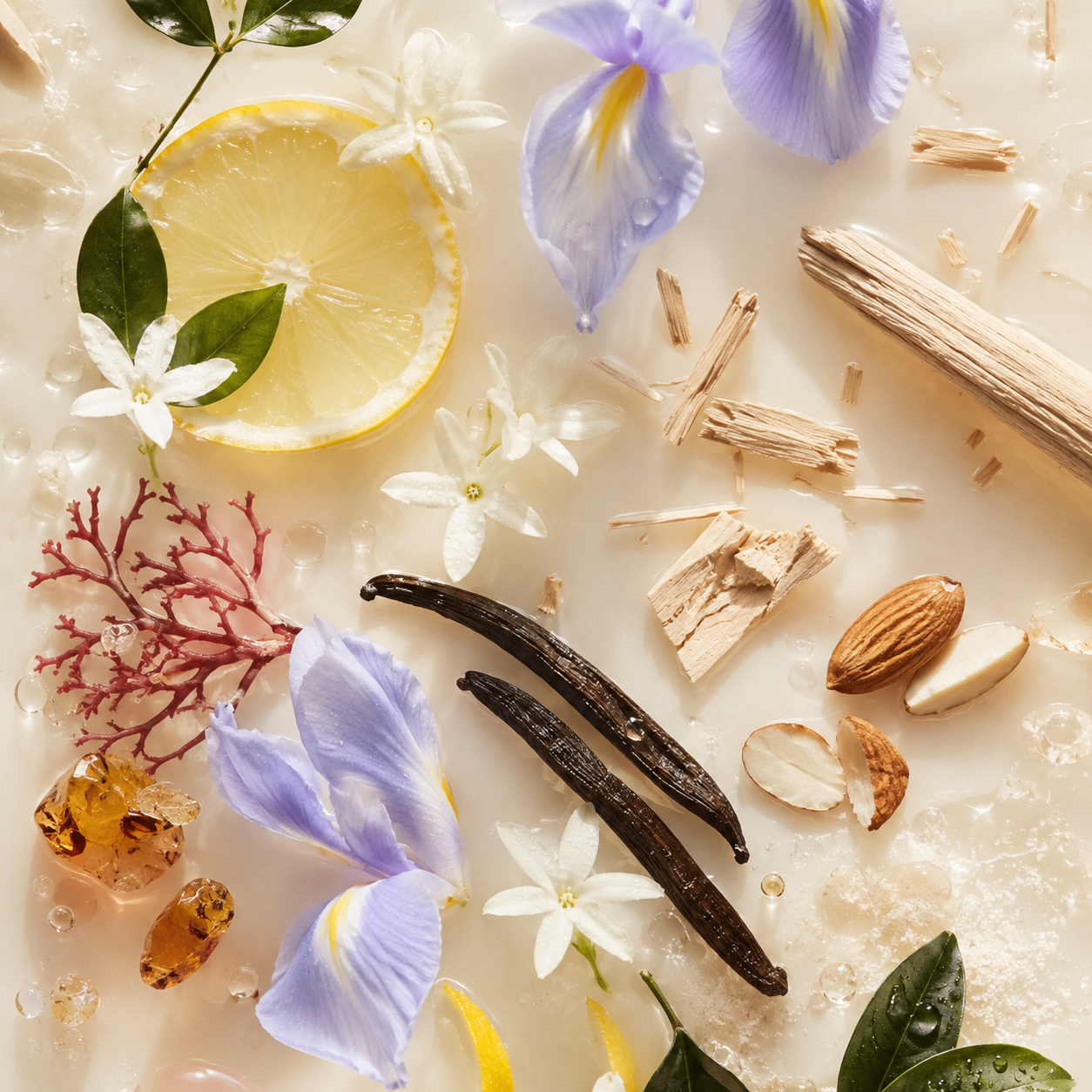 Matières premières de parfumerie