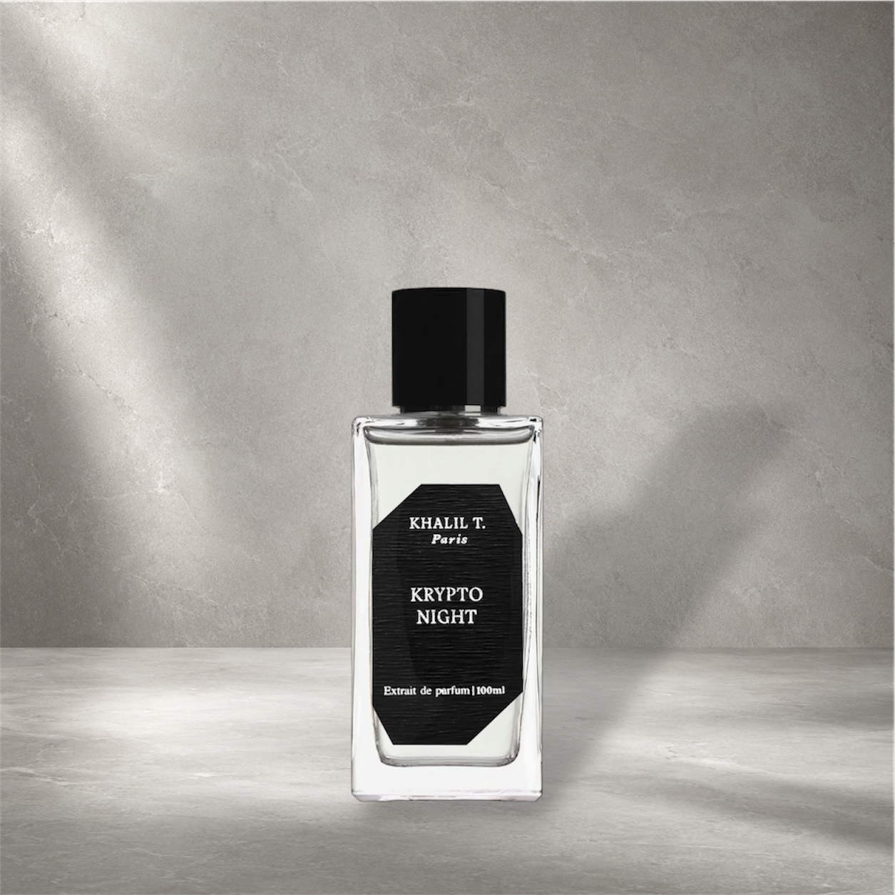 Flacon 100ml de Kryptonight par Khalil t, parfum florale fruitée
