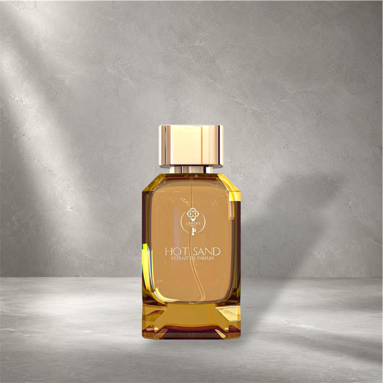 Flacon 100ml de Hot Sand par Librery, parfum orientale vanillée